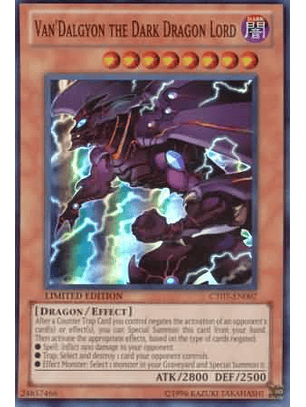 Van'Dalgyon the Dark Dragon Lord - CT07-EN007 - Super Rare