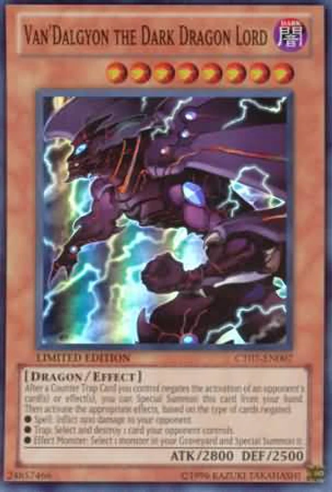 Van'Dalgyon the Dark Dragon Lord - CT07-EN007 - Super Rare