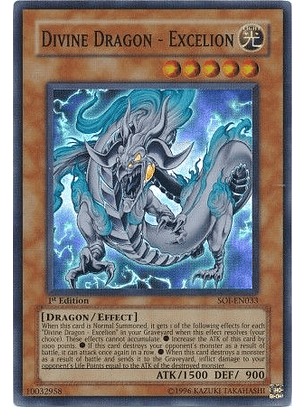 Divine Dragon - Excelion - SOI-EN033 - Super Rare