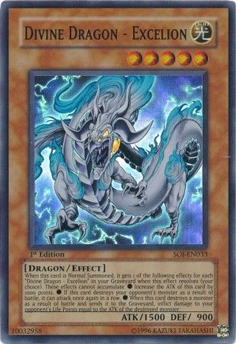 Divine Dragon - Excelion - SOI-EN033 - Super Rare