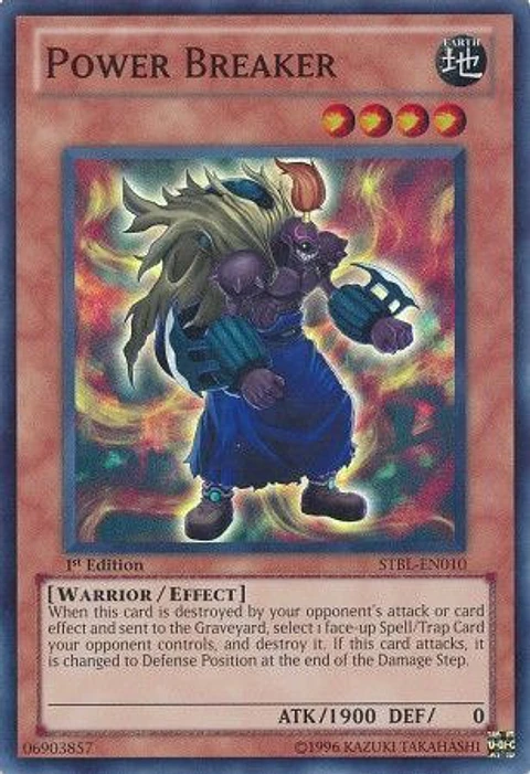 Power Breaker - STBL-EN010 - Super Rare 