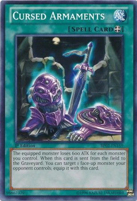 Cursed Armaments - BP02-EN159 - Common