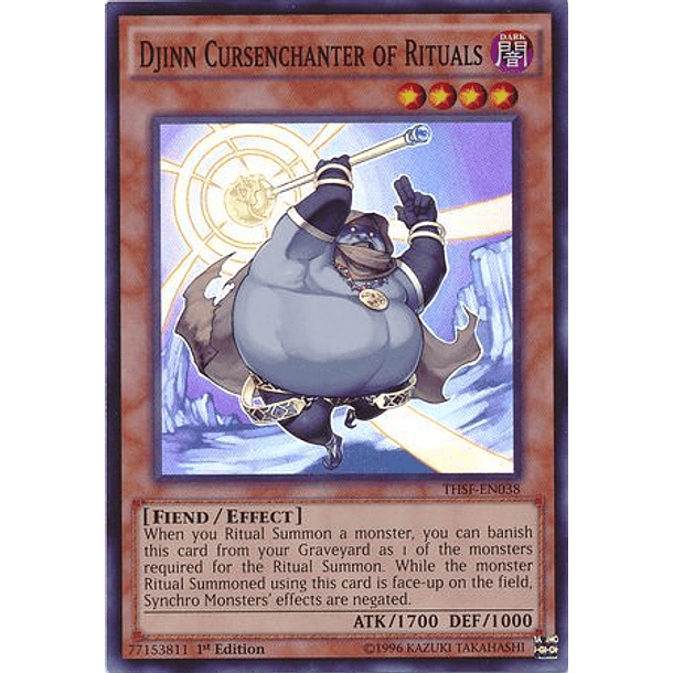 Djinn Cursenchanter of Rituals - THSF-EN038 - Super Rare