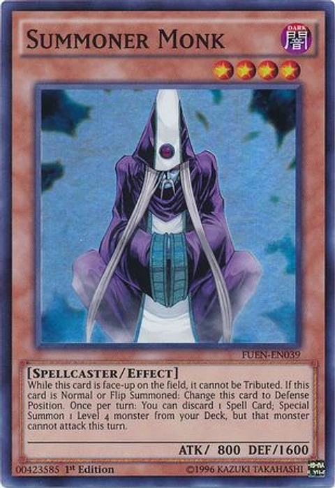 Summoner Monk - FUEN-EN039 - Super Rare