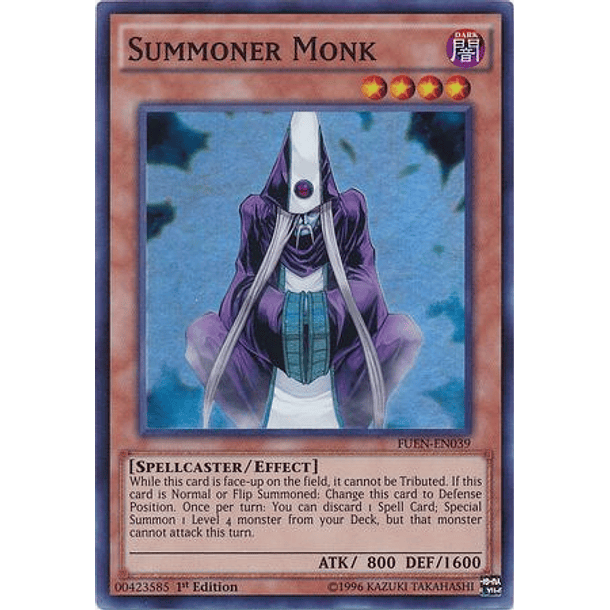 Summoner Monk - FUEN-EN039 - Super Rare