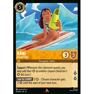 Nani - Caring Sister - 19/204 - Rare *6