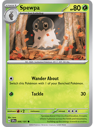 Spewpa - 006/191 - Common - SSP