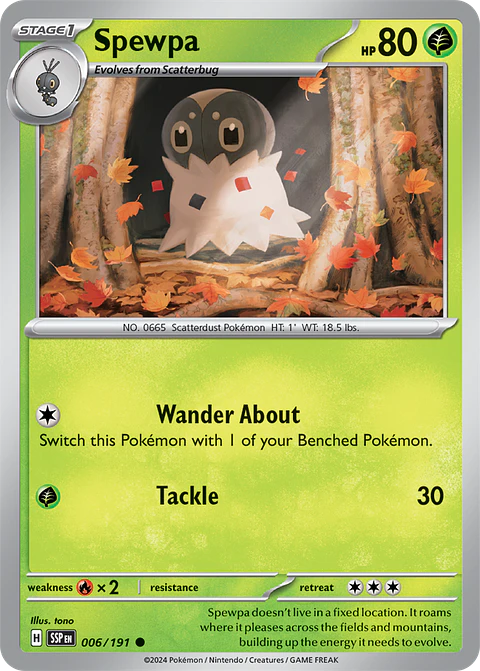 Spewpa - 006/191 - Common - SSP