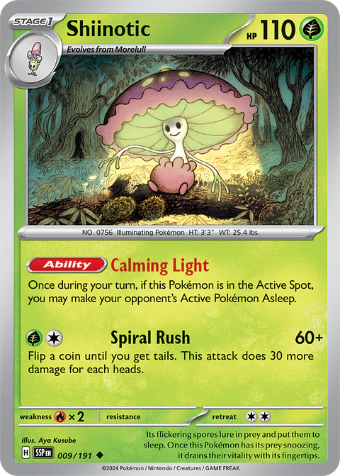 Shiinotic - 009/191 - Uncommon - SSP