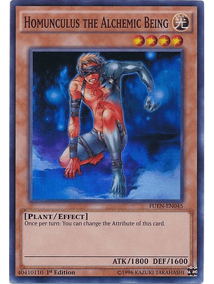 Homunculus the Alchemic Being - FUEN-EN045 - Super Rare