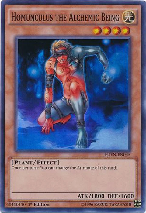 Homunculus the Alchemic Being - FUEN-EN045 - Super Rare