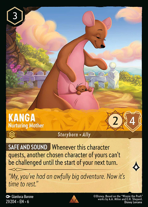 Kanga - Nurturing Mother - 21/204 - Rare *6