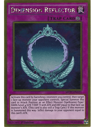 Dimension Reflector - MVP1-ENG21 - Gold Rare