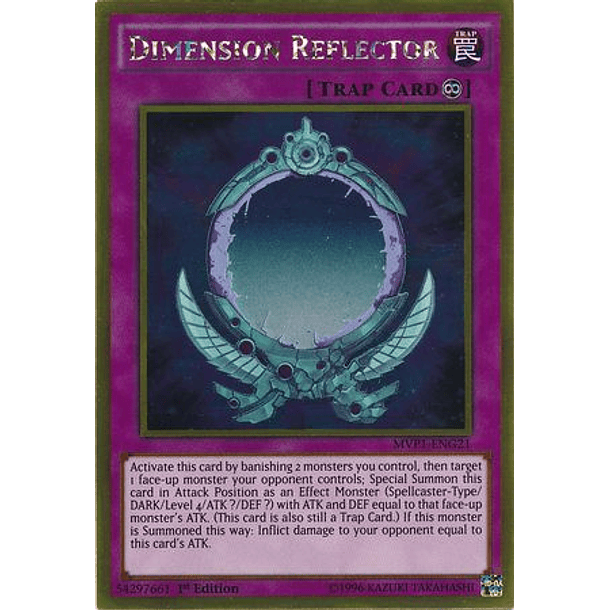 Dimension Reflector - MVP1-ENG21 - Gold Rare