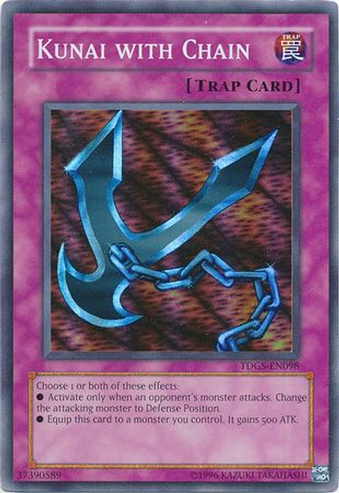 Kunai with Chain - TDGS-EN098 - Super Rare