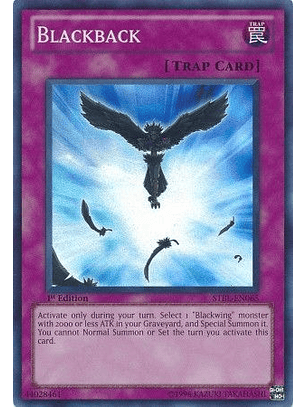 Blackback - STBL-EN065 - Super Rare 