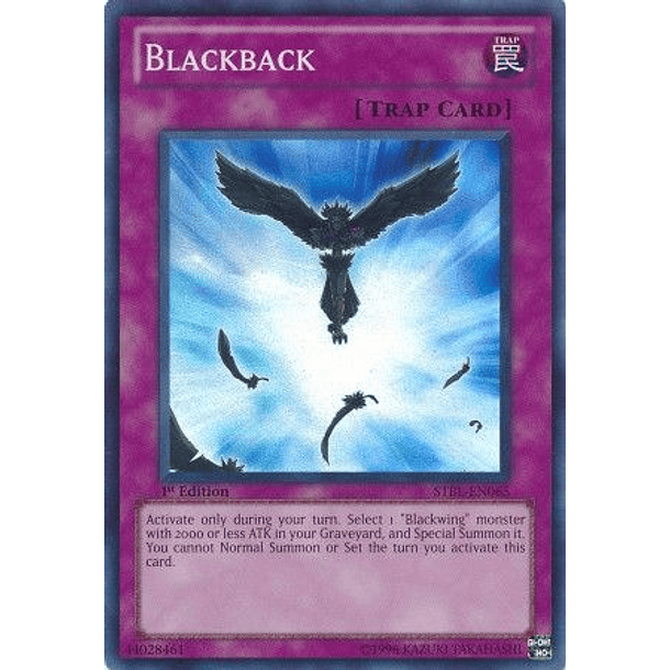 Blackback - STBL-EN065 - Super Rare 