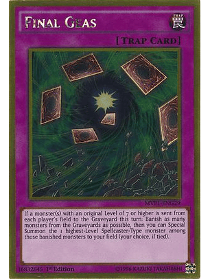 Final Geas - MVP1-ENG29 - Gold Rare