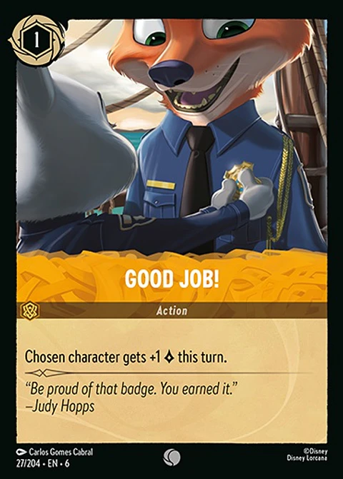 Good Job! - 27/204 - Common *6
