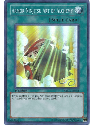 Armor Ninjitsu Art of Alchemy - ORCS-EN051 - Super Rare