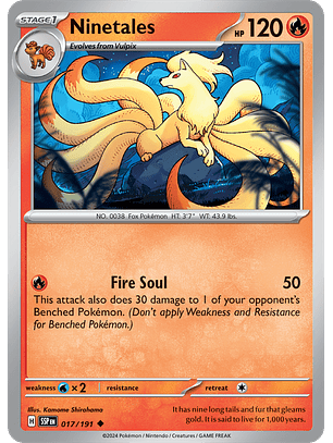 Ninetales - 017/191 - Uncommon - SSP