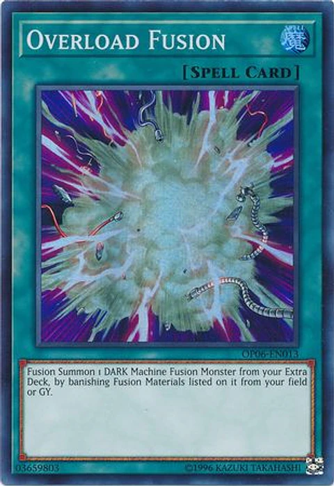 Overload Fusion - OP06-EN013 - Super Rare (español)