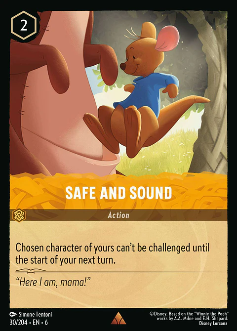 Safe and Sound - 30/204 - Rare *6
