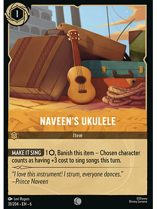 Naveen's Ukulele - 31/204 - Common *6