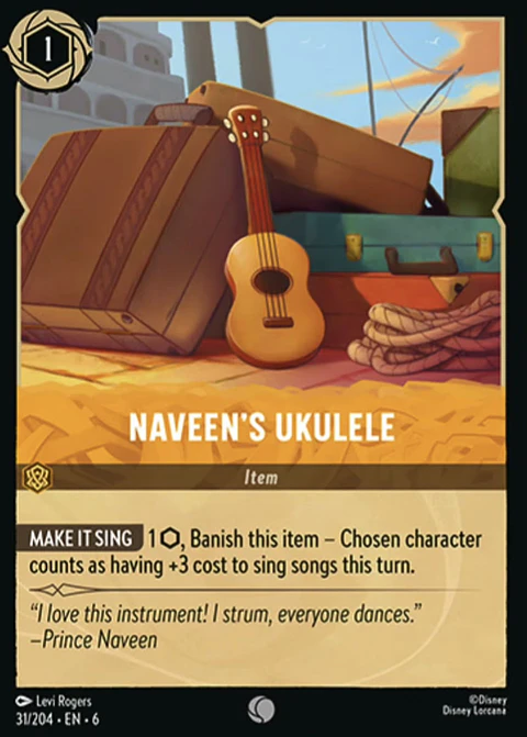 Naveen's Ukulele - 31/204 - Common *6
