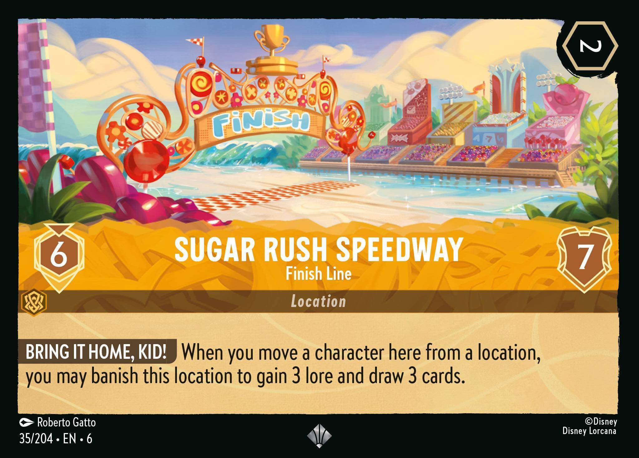 Sugar Rush Speedway - 35/204 - Super Rare *6 1