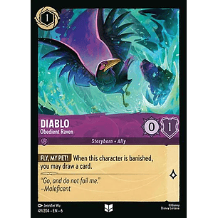 Diablo - Obedient Raven - 49/204 - Uncommon *6