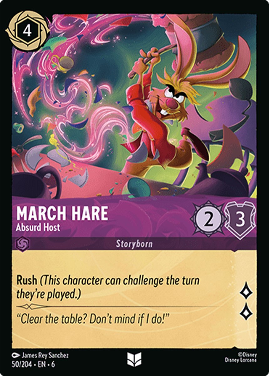 March Hare - Absurd Host - 50/204 - Uncommon *6 1