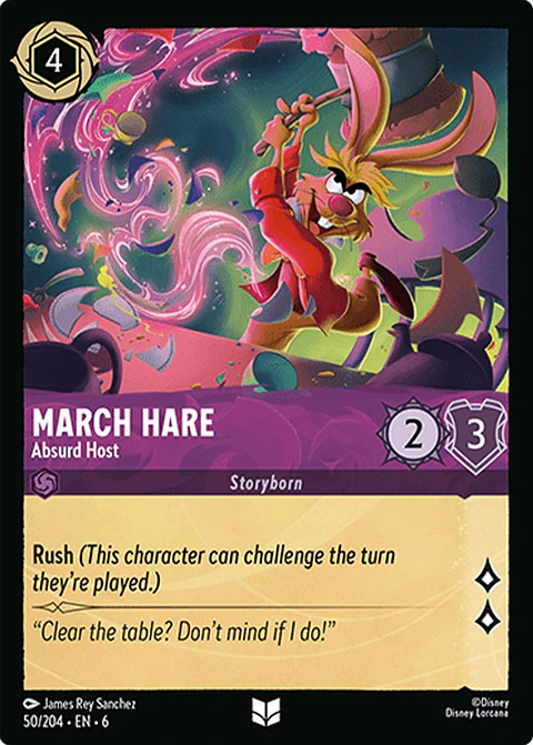 March Hare - Absurd Host - 50/204 - Uncommon *6