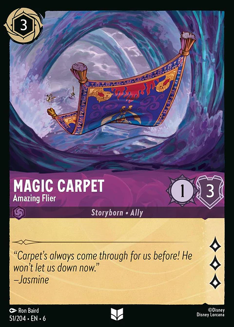 Megic Carpet - Amazing Flier - 51/204 - Uncommon *6