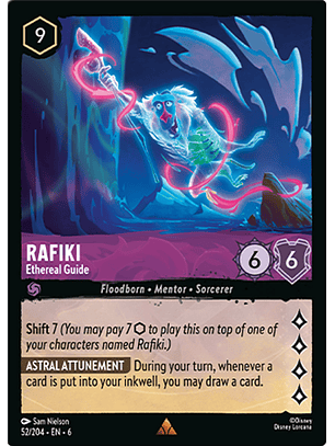 Rafiki - Ethereal Guide - 52/204 - Rare *6