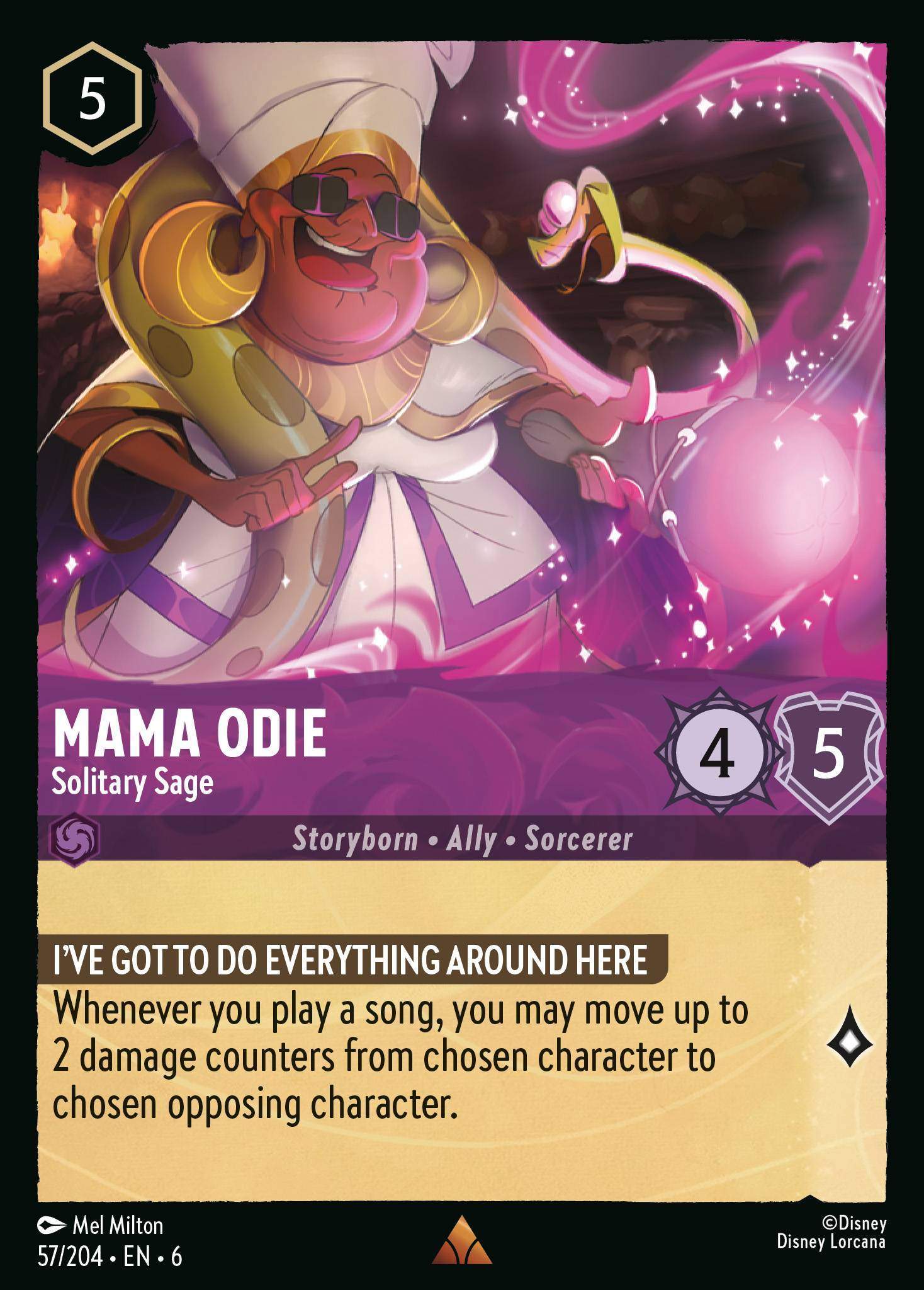 Mama Odie - Solitary Sage - 57/204 - Rare *6 1