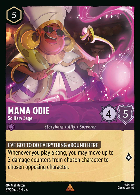 Mama Odie - Solitary Sage - 57/204 - Rare *6