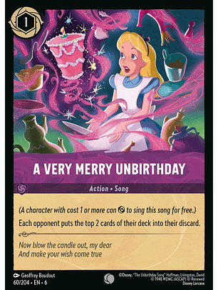 A Very Merry Unbirthday - 60/204 - Common *6