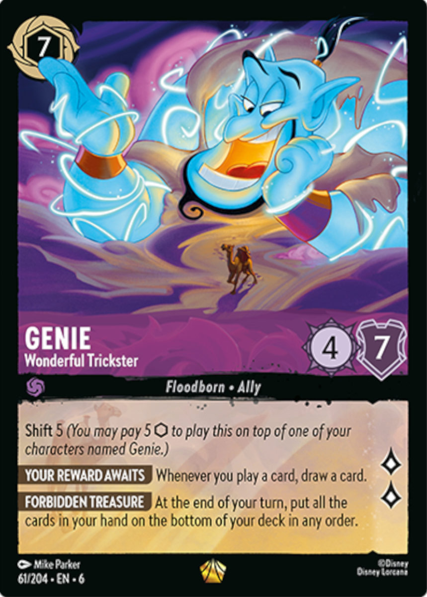 Genie - Wonderful Trickster - 61/204 - Legendary *6 1