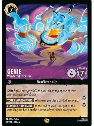 Genie - Wonderful Trickster - 61/204 - Legendary *6