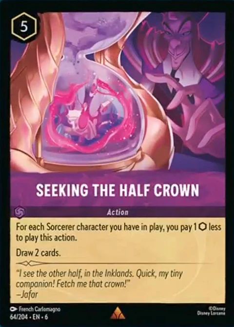 Seeking the Half Crown - 64/204 - Rare *6