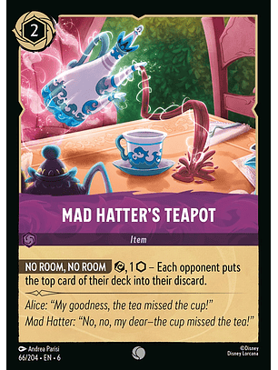 Mad Hatter's Teapot - 66/204 - Common *6