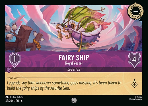 Fairy Ship - 68/204 - Common *6 1