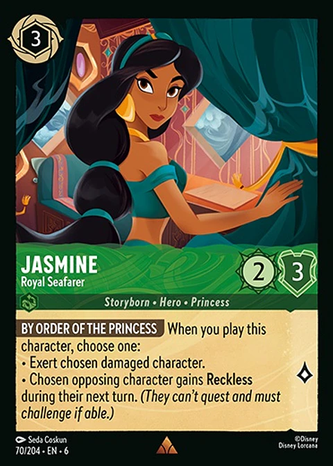 Jasmine - Royal Seafarer - 70/204 - Rare *6