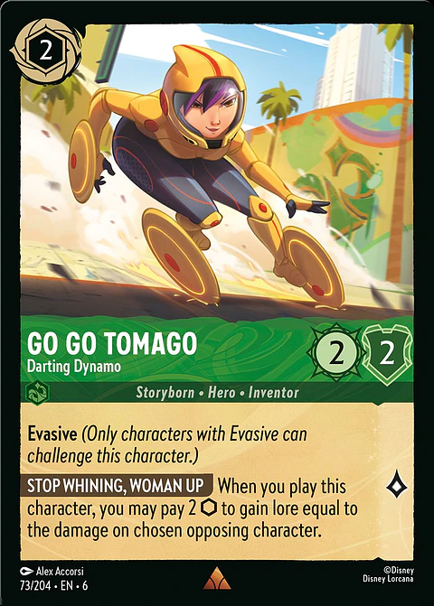 Go Go Tomago - Darting Dynamo - 73/204 - Rare *6