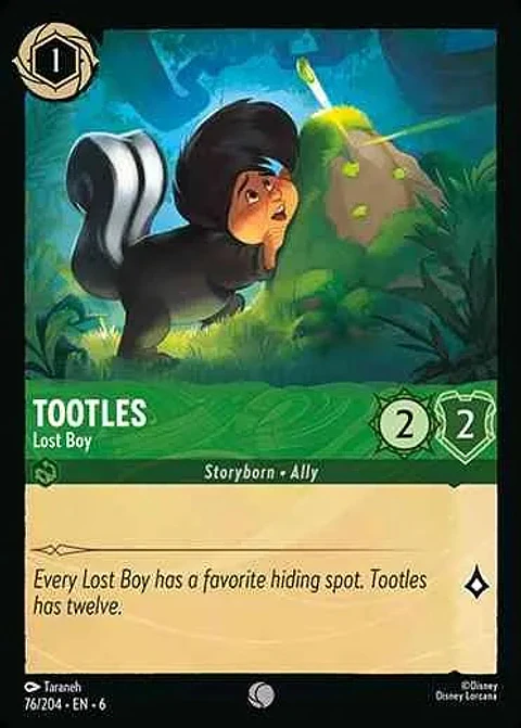 Tootles - Lost Boy - 76/204 - Common *6