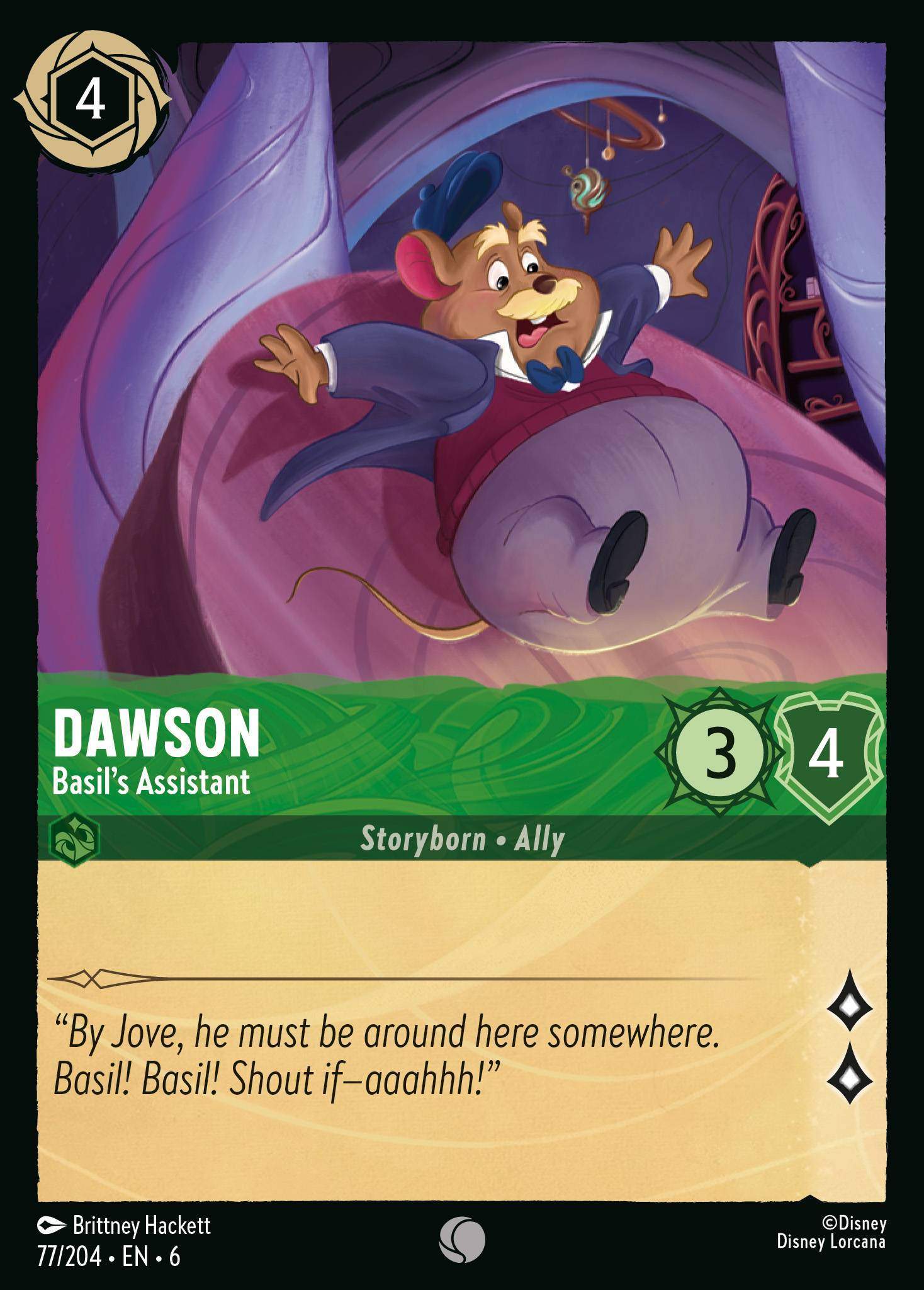 Dawson - Basil's Assistant - 77/204 - Common *6 1