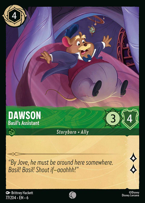 Dawson - Basil's Assistant - 77/204 - Common *6