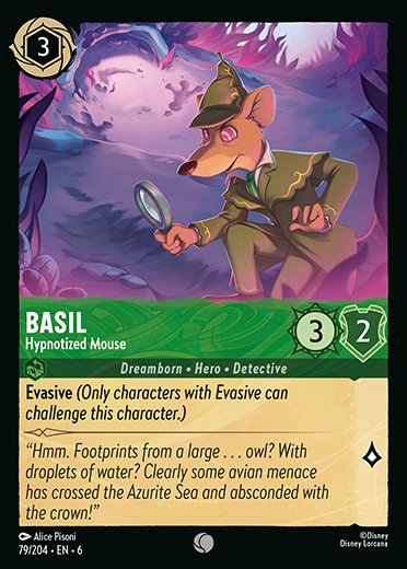 Basil - Hypnotized Mouse - 79/204 - Common *6 1