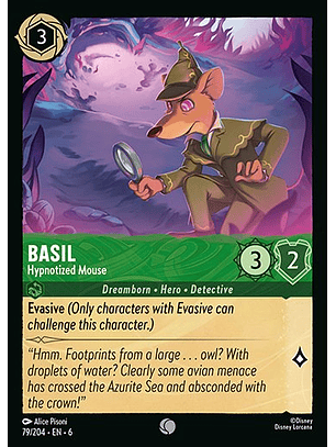 Basil - Hypnotized Mouse - 79/204 - Common *6